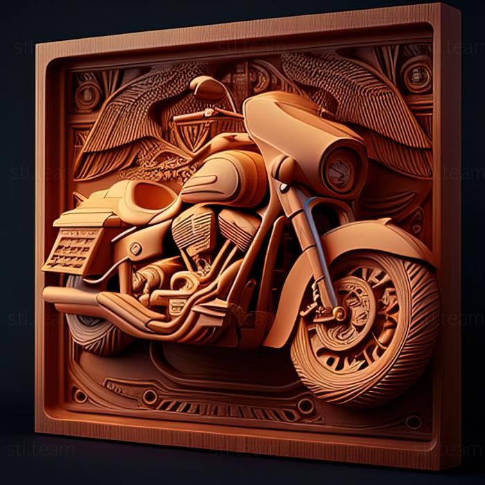 3D модель Harley Davidson CVO Limited (STL)